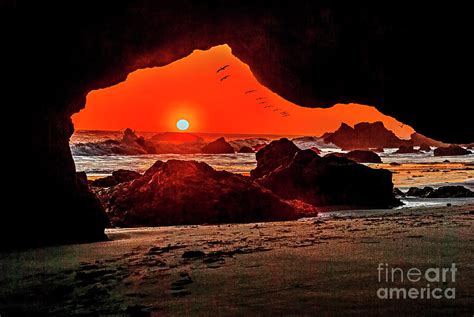 Magnificent Cave Sunset Photograph by David Zanzinger - Pixels