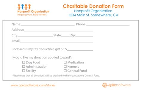 36+ Free Donation Form Templates in Word Excel PDF