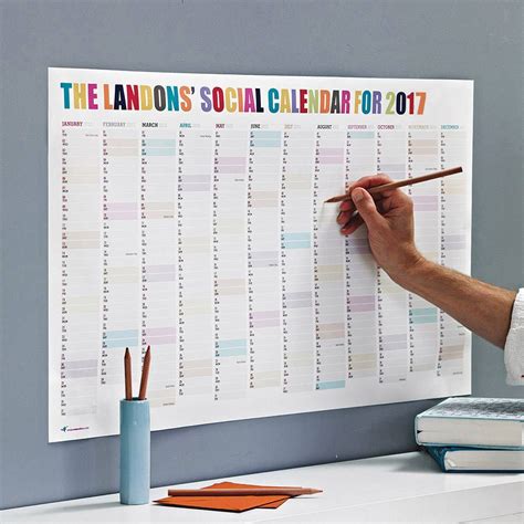 Large Family Calendar - the perfect gift for busy families!