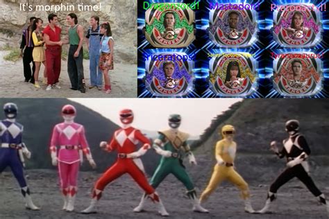 MMPR team morph by NicholasP1996 on DeviantArt