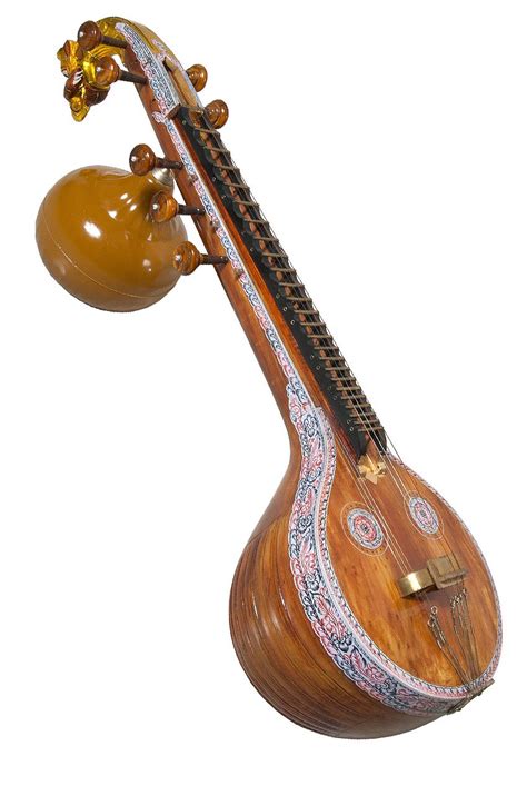 The Sarasvati veena is an Indian plucked string instrument. It is named ...