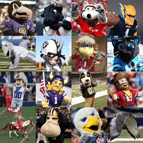 Nfl Mascots List