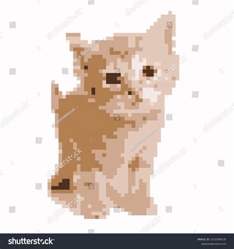 Animal Pixel Art Design 8 Bit Stock Illustration 2210399135 | Shutterstock