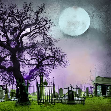 Halloween Night Sky · Creative Fabrica