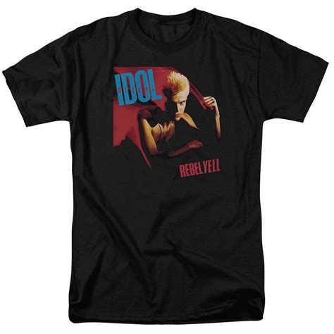 Billy Idol Rebel Yell Adult T Shirt 5260 | Jznovelty