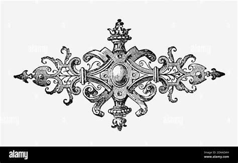 Filigree using Black and White Stock Photos & Images - Alamy