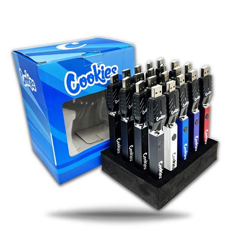 Cookies Square Vape Pen Battery Display 20ct 500mAh - Nimbus Imports