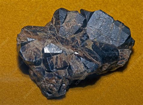 Cassiterite tin ore - Stock Image - C048/5571 - Science Photo Library