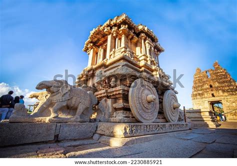 Tourism Icon Stone Chariot Hampi Built Stock Photo 2230885921 | Shutterstock