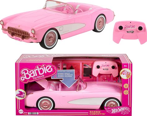 Hot Wheels RC Barbie Corvette, Remote Control Corvette from Barbie The ...