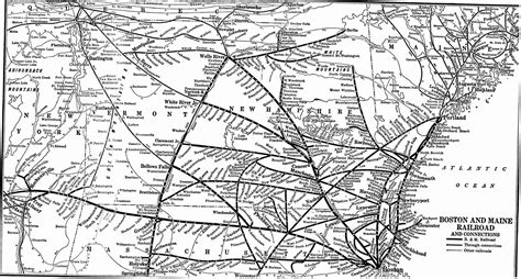 Boston & Maine RR System Maps