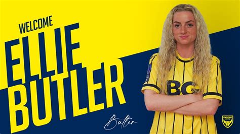 Ellie Butler signs for Oxford United Women - YouTube