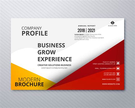 Professional business flyer template card colorful background 258867 Vector Art at Vecteezy