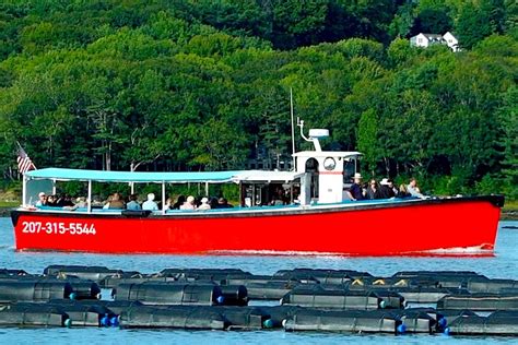 Damariscotta Maine River Cruises | Maine Boat Tours | Oyster Farm Tours