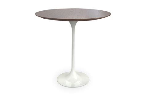 Replica Eero Saarinen Tulip Side Table – Walnut [ZUCA]