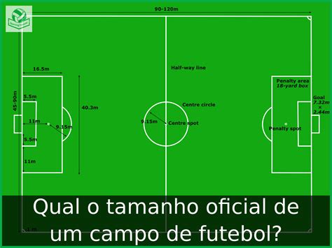 Qual o tamanho oficial de um campo de futebol?