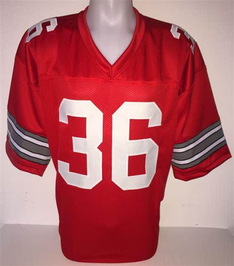 Chris Spielman Signed Ohio State Buckeyes Jersey (JSA COA) | Pristine ...