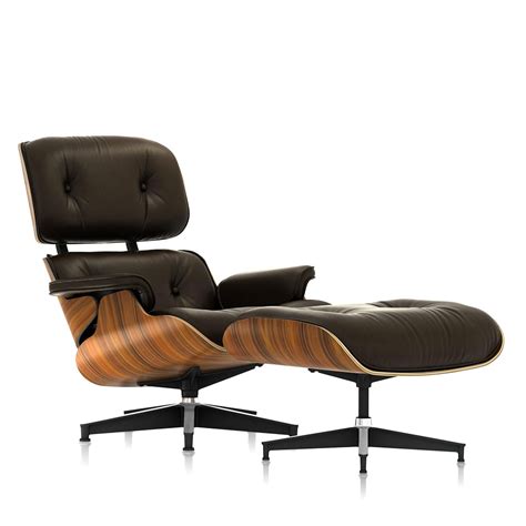 Eames® Tall Lounge Chair and Ottoman – Open Room