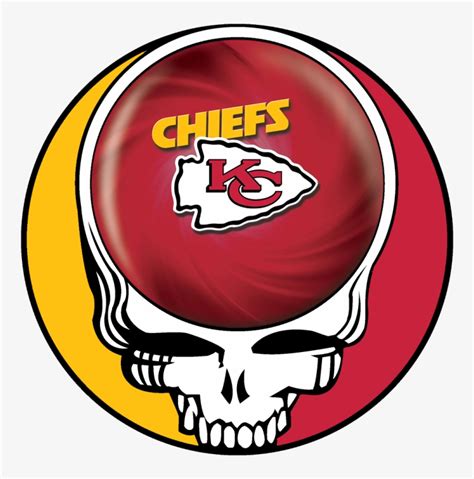 Kansas City Chiefs Skull Logo Decals Stickers - Steal Your Face Skull - Free Transparent PNG ...