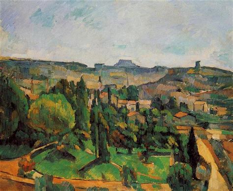 Ile de France Landscape, 1880 - Paul Cezanne - WikiArt.org