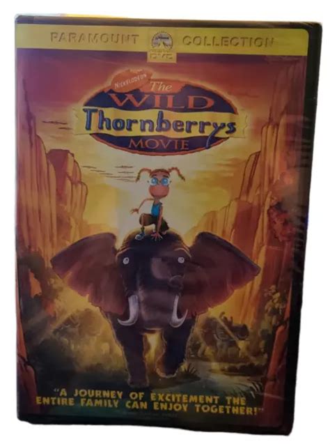 THE WILD THORNBERRYS Movie (DVD, 2003) Nickelodeon Eliza Darwin Nigel ...