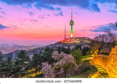 17,937 Seoul Tower Night Images, Stock Photos, 3D objects, & Vectors ...