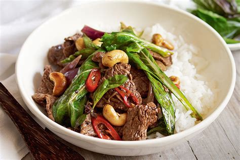 thai basil beef stir fry