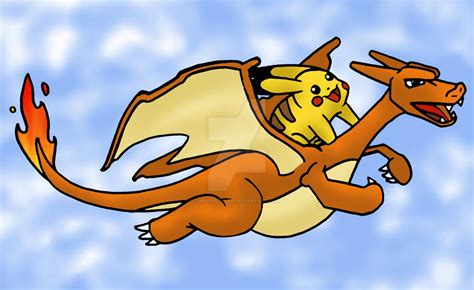 Charizard and Pikachu by Kniteschaed on DeviantArt