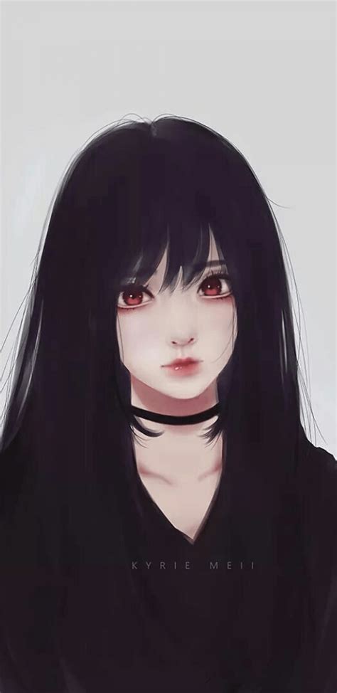 Anime Black Hair Girl Wallpapers - Wallpaper Cave