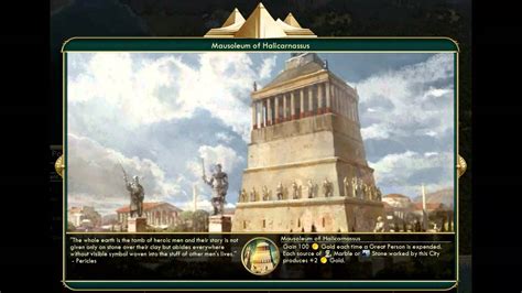 Civilization 5 All Wonders / Wonder Quotes with Gods and Kings and Brave New World - YouTube