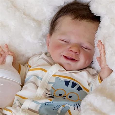 XIBLC Reborn Baby Dolls Boy, Realistic Newborn Baby Dolls, Real Life ...