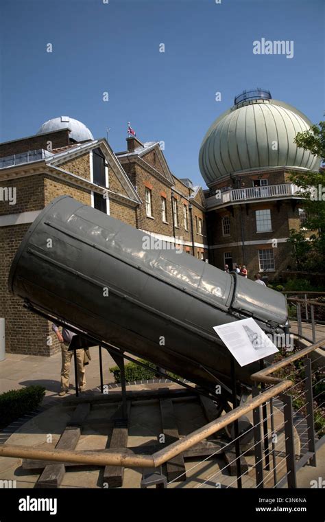 Greenwich Observatory Telescope High Resolution Stock Photography and ...