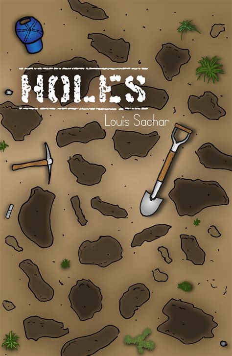 Holes book cover illustration - competition entry :: Behance