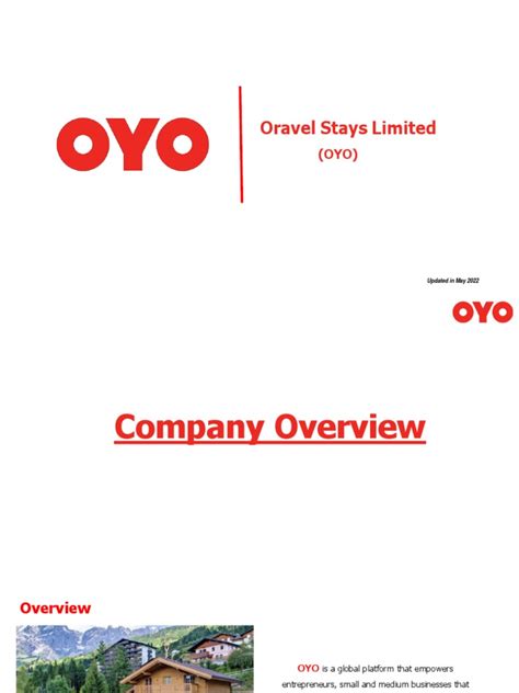 OYO - Profile May 22 | PDF | Valuation (Finance) | Venture Capital