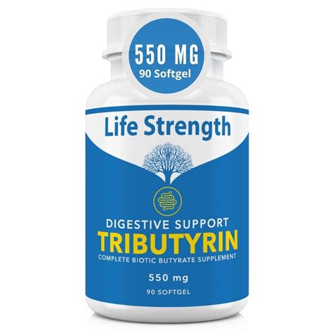 Buy Life Strength Tributyrin Complete Butyrate Supplement | Digestive ...