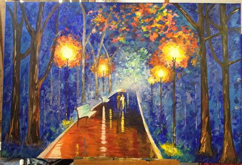 Walk In The Park 60cm x 90cm $275 | Art, Painting, Paintings for sale