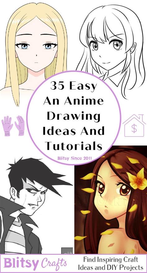 35 Easy Anime Drawing Ideas - How to Draw Anime