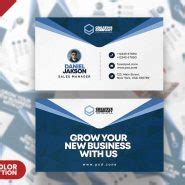 Creative Business Card Design PSD Template - PSD Zone