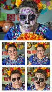 La Catrina Makeup Tutorial for Day of the Dead - Adriana's Best Recipes