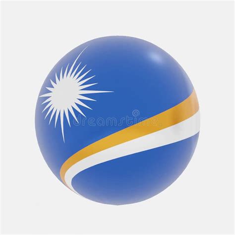 Marshall Islands Flag Icon or Symbols Stock Illustration - Illustration ...