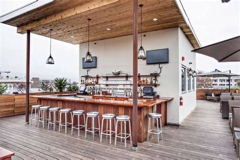 Small Rooftop Bar Design for your Home