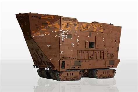 awesome 10,000 pieces custom LEGO Star Wars Sandcrawler