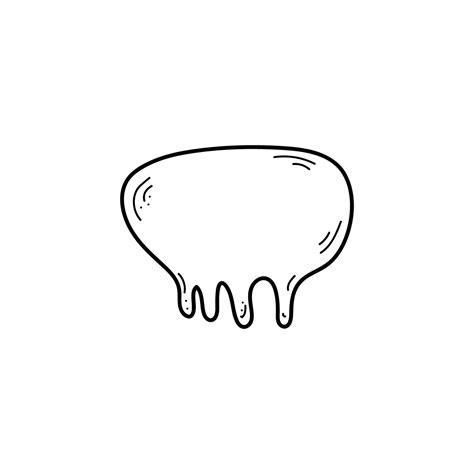 Doodle cow udder. Handdrawn cow breast. Vector illustration on white ...