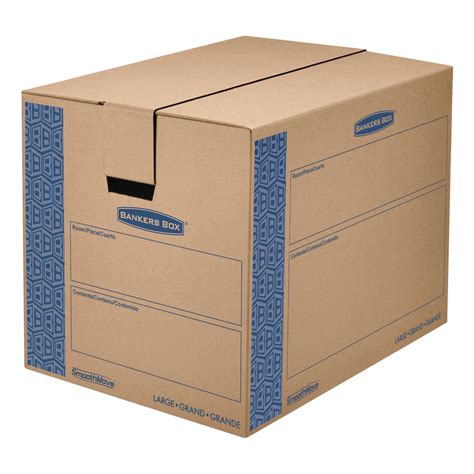 SmoothMove Prime Moving Boxes, 6 / Carton, Kraft - Walmart.com