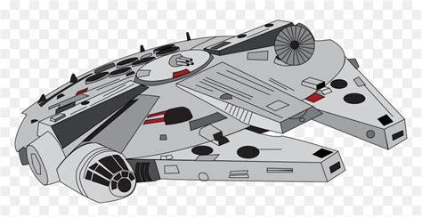 28 Collection Of Millennium Falcon Cartoon Drawing - Star Wars ...