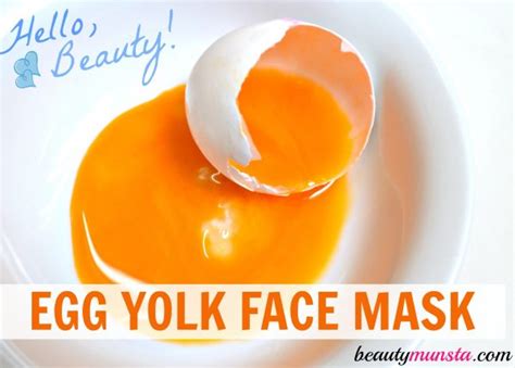 Nourishing Egg Yolk Face Mask for Beautiful Skin - beautymunsta - free natural beauty hacks and ...