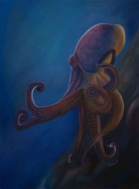 Kraken Painting | Painting, Original paintings, Artwork