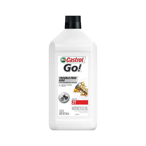 Castrol GO! 2T Conventional Motorcycle Oil, 1 Quart - Walmart.com