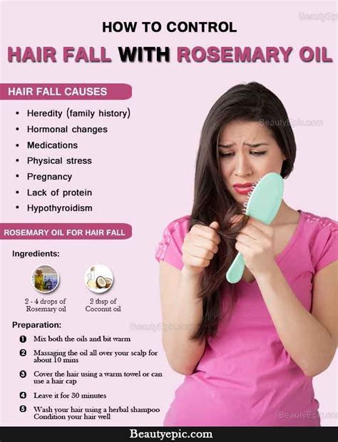 How to use Rosemary oil for Hair Loss | Rosemary oil for hair, Oil for hair loss, Hair control