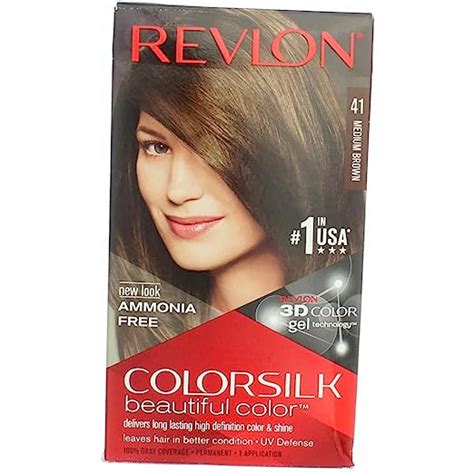 Amazon.com : Revlon Colorsilk #41 Medium Brown (2 Pack) : Beauty & Personal Care